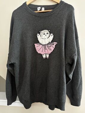 sunday best cotton charm peggy icon sweater
